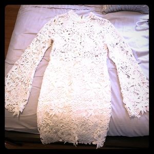 White dress